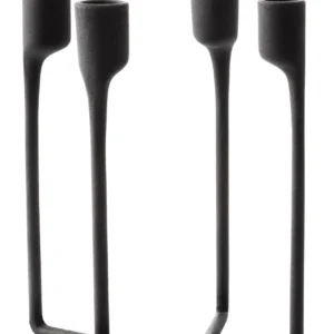 Normann Copenhagen Heima-kynttilänjalka musta valurauta