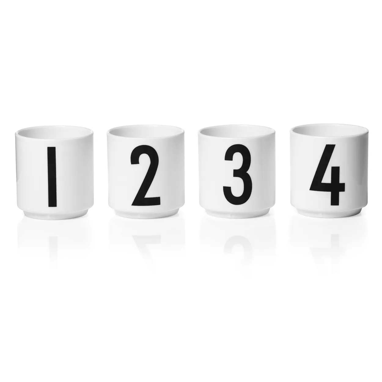 Design Letters Design Letters espressokuppi 4 kpl White