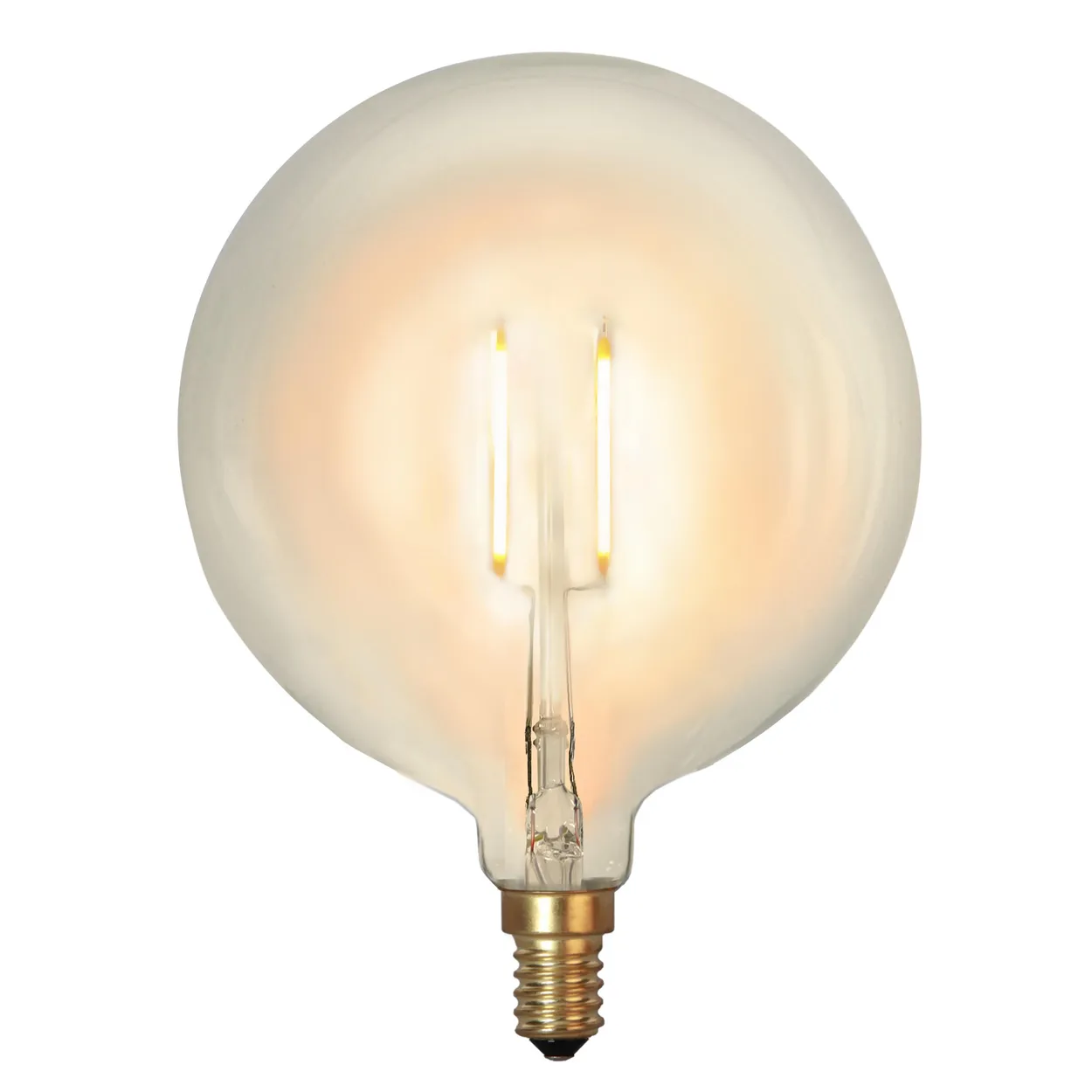 Star Trading E14 G80 LED soft glow 9,5 cm, 2100 K