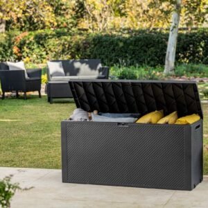 Emily säilytyslaatikko grafiitti