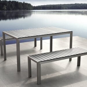 Puutarhakaluste Pöytä + Penkki Nardo -