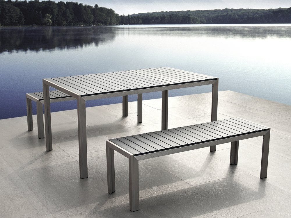 Puutarhakaluste Pöytä + Penkki Nardo -