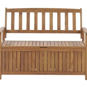 Puutarhapenkki Senija Säilytyksellä - Ruskea