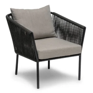 Nojatuoli Hillerstorp Lersund Musta/Harmaa - Musta/Harmaa