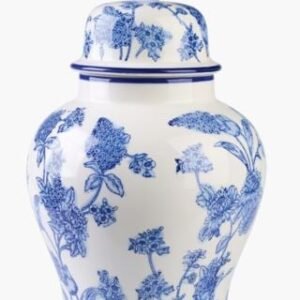 Malfi koristeruukku moniväri/sininen