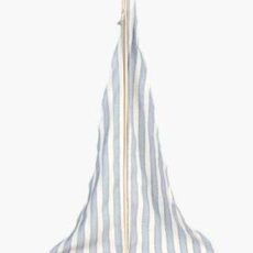 Stripe sailboat koriste moniväri/sininen