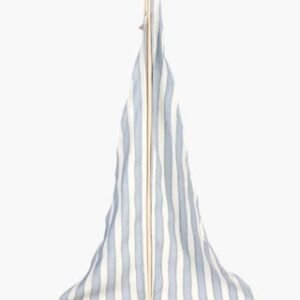 Stripe sailboat koriste moniväri/sininen