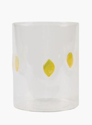 Lemon juomalasi keltainen