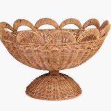 Circolo rattan kulho luonnonväri