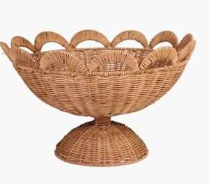 Circolo rattan kulho luonnonväri