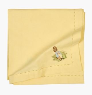 Rabbit pöytäliina keltainen