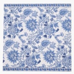 Marianne paperiservetit moniväri/sininen