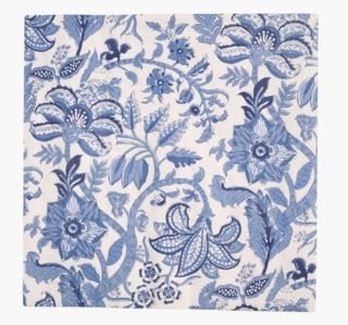 Marianne ruokaservetit moniväri/sininen