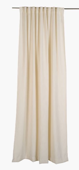 Sandy verho luonnonvalkoinen