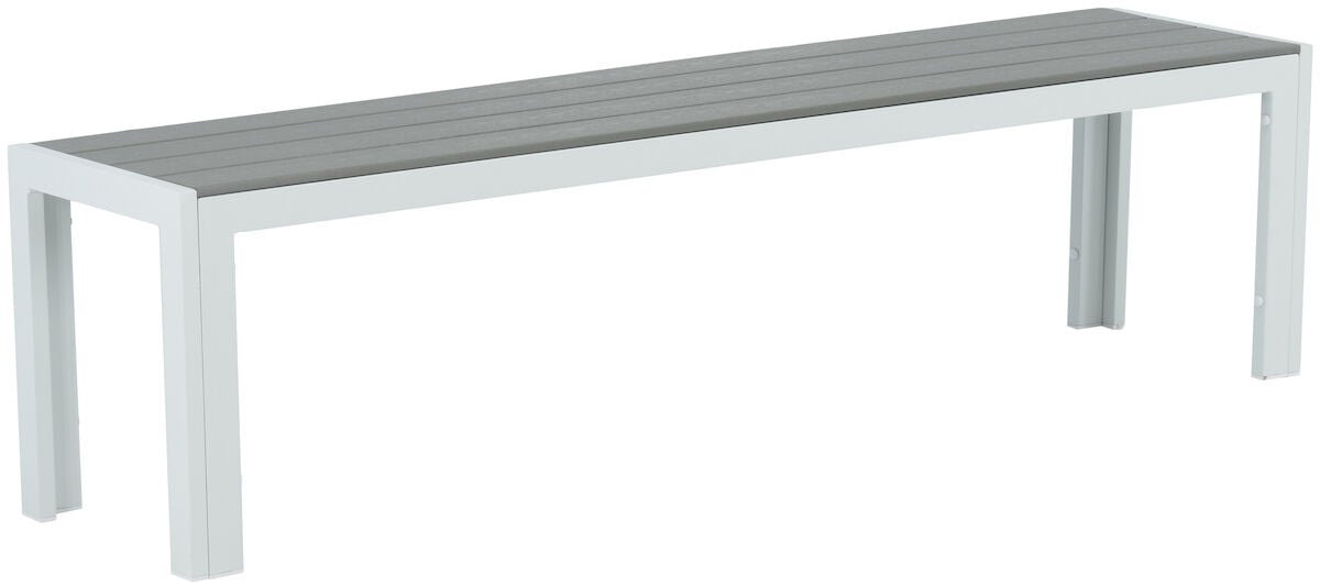Saarni aintwood penkki 175 valkoinen/harmaa