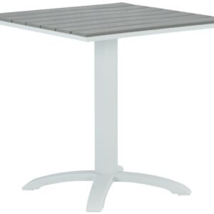 Saarni Hotel aintwood pöytä 70x70 cm valkoinen/harmaa
