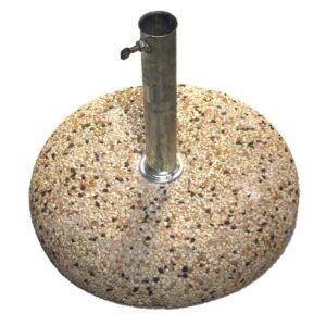 Aurinkovarjon jalka 25 kg pesubetoni