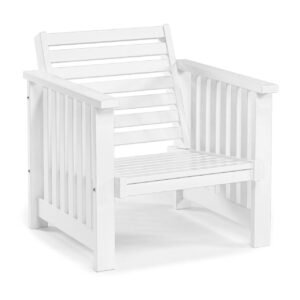 Nojatuoli Hillerstorp Gotland Valkoinen -