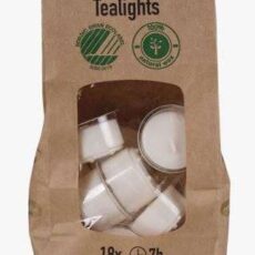 Wax 18pk lämpökynttilät valkoinen