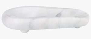 Marble lepoalusta lusikalle vaaleanharmaa