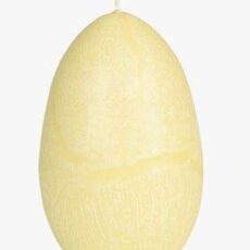 Easter Goose Egg koristekynttilä vaaleankeltainen
