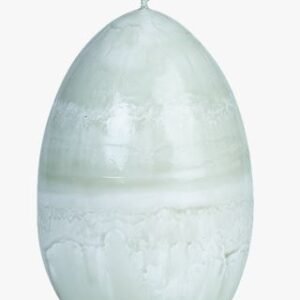 Easter Goose Egg koristekynttilä harmaa