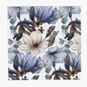 Flower Bloom paperiservetit sininen