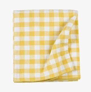 Sandra pöytäliina keltainen