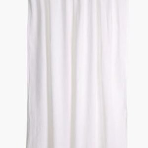 Linnen pellavaverho valkoinen