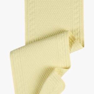 Leander kaitaliina vaaleankeltainen