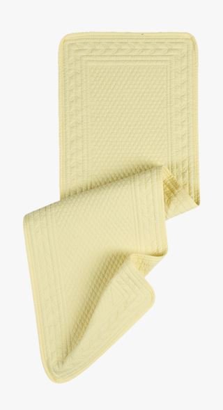 Leander kaitaliina vaaleankeltainen