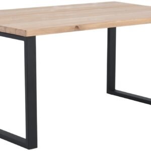 Ruska terassiruokapöytä 150x100 cm antiikkipetsattu harjattu ja lakattu mänty/m