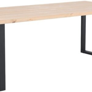 Ruska terassiruokapöytä  200x100 cm antiikkipetsattu harjattu ja lakattu mänty/m