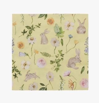 Hare paperiservetit moniväri/keltainen