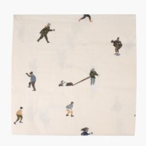 Winterfun paperiservetit moniväri/valkoinen