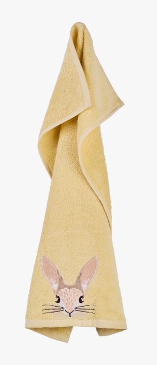 Bunny pyyhe keltainen