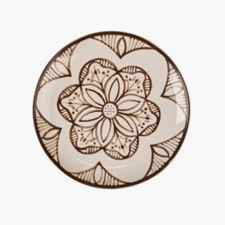 Atelier lautanen ruskea