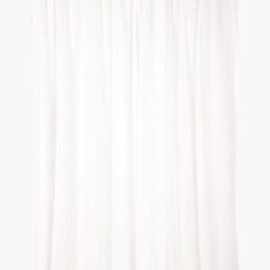 Atelier erittäin leveä pellavaverho valkoinen