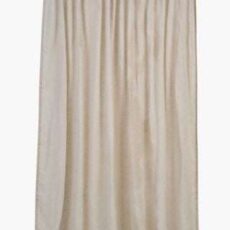 Atelier erittäin leveä pellavaverho luonnonväri