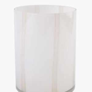 Stripe lyhty moniväri/valkoinen