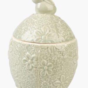 Flower bunny Säilytysrasia vihreä