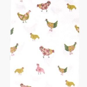 Hens ruokapaperiservetti moniväri