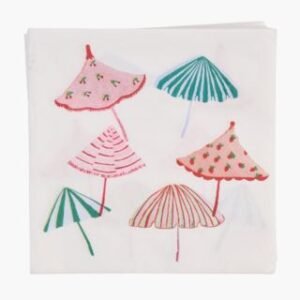 Sun Umbrellas paperiservetit moniväri