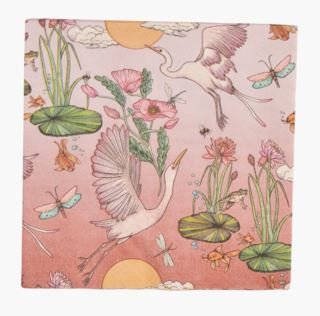 NW Mirage ruokaservetit moniväri/roosa