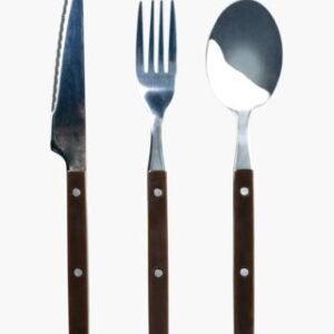 Juliane aterinsetti 3 osaa ruskea