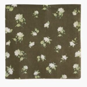 Hydrangea paperiservetit moniväri/harmaa