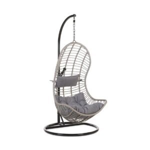 Riipputuoli Egebybacke jalustalla - Harmaa