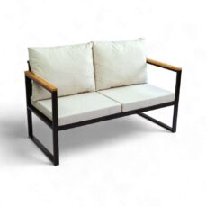 Sylros Puutarhasohva 130 cm - Beige