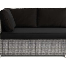 Bahamas Oikea Moduuli Ulkokäyttöön 140 cm Polyrottinkia - Harmaa