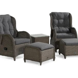 Parvekeryhmä Marcus 2 mekanismituolia pehmusteilla - Harmaa